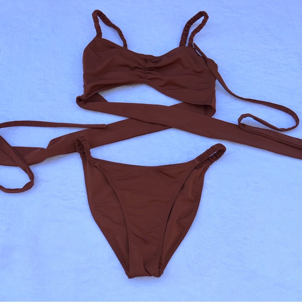 PARI DESAI Sarita Swimsuit - Umber Size XS - Picture 4 of 9
